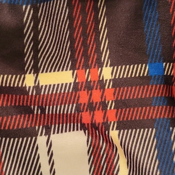 Glory Star Large Plaid Ruched Bodycon Dress - Picture 14 of 14